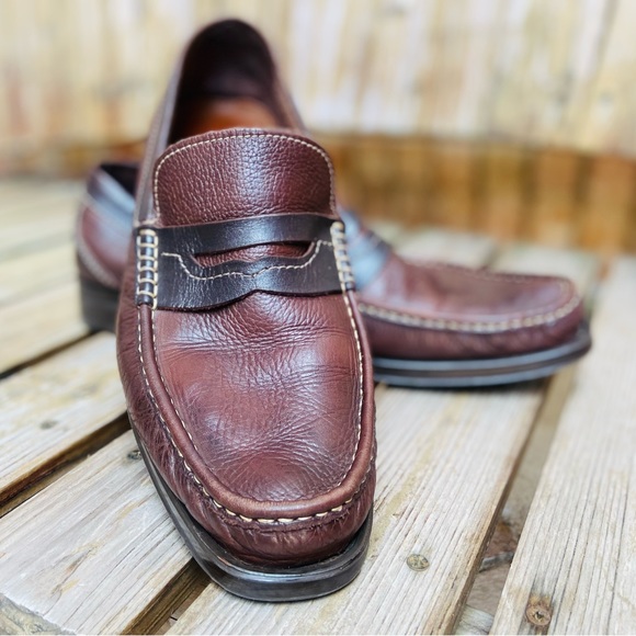 Florsheim Other - FLORSHEIM OUTDOORSMAN. PENNY STYLE LOAFERS. DARK BROWN LEATHER. SIZE 12 D